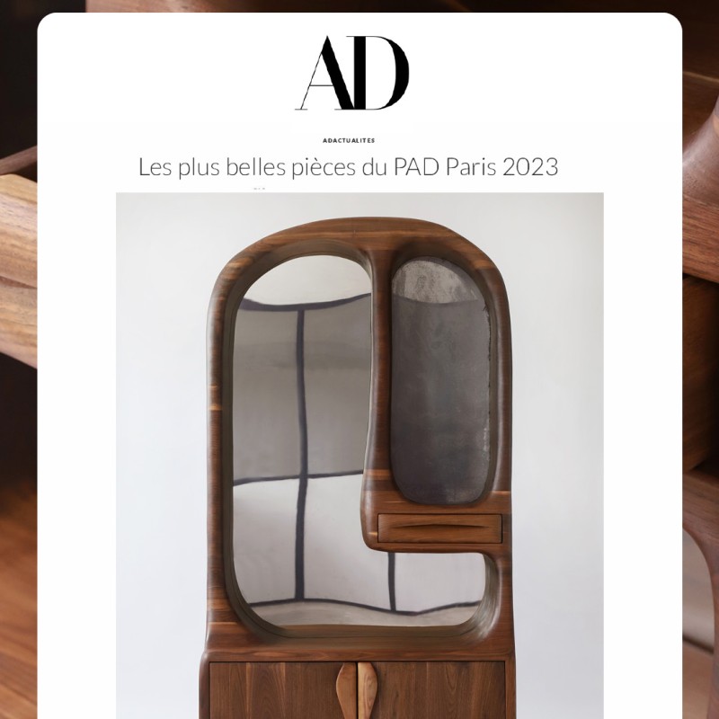 AD - Actualités - Les plus belles pièces du PAD Paris 2023
